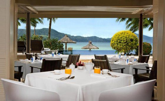 Beach Club Resort Île Hamilton Restaurant photo